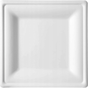 Groupe Guillin Talíř z cukrové třtiny čtvercový 26 × 26 cm