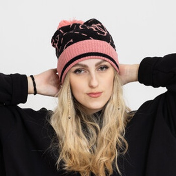 Guess 4g Beanie hat V3BZ03Z39B0-FJ1Z Černá