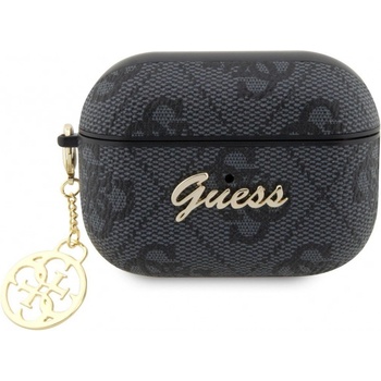 Guess 4G Script Charms PC/PU Pouzdro pro Airpods Pro 2 GUAP2G4GSMK