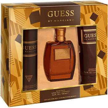 Guess By Marciano For Men - EDT 100 ml + sprchový gel 200 ml + deodorant s rozprašovačem 226 ml