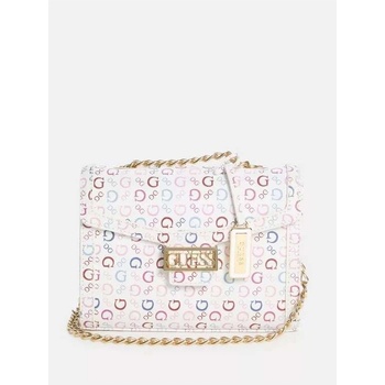 Guess dámská kabelka crossbody Sabrina bílá