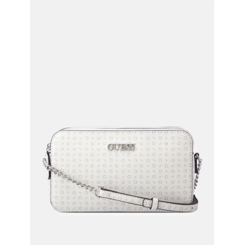 Guess dámská kabelka crossbody Tidewood bílá