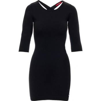 Guess dámské pouzdrové šaty černé