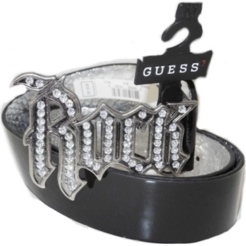 Guess dámský pásek s ozdobnou sponou Rock černý