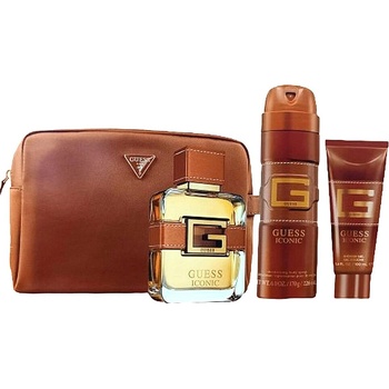 Guess Iconic EDP 100 ml + deodorant sprej 170 g + sprchový gel 100 ml + kosmetická taška