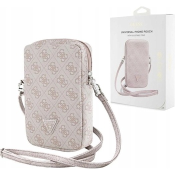 Guess kabelka kabelka přes rameno eko kůže růžová