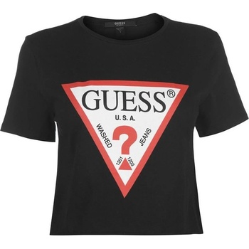 Guess Logo Černý