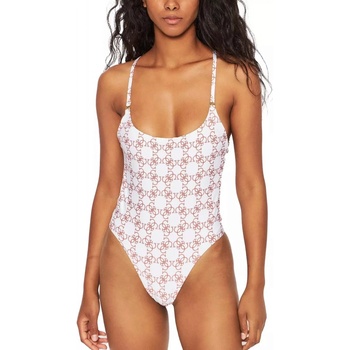 Guess Logomania bílé