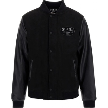 Guess Modern Varsity Jacket M3YL12WFHO0-JBLK černá