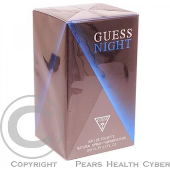Guess Night toaletní voda pánská 100 ml