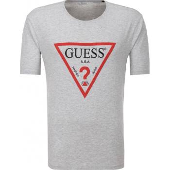 Guess triko Logo Šedé
