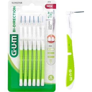 GUM Bi-Direction mezizubní kartáčky 0,7 mm 6 ks