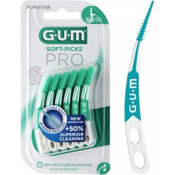 GUM Soft Picks Pro Large mezizubní kartáčky 60 ks