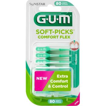 GUM Soft Picks Regular Interdental Brushes mezizubní kartáčky 80 ks