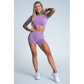 Gym Glamour kraťásky bezešvé Lilac fialová