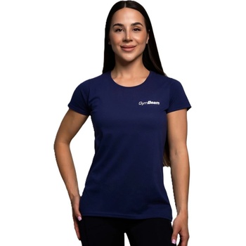 GymBeam Dámské triko Basic Navy Blue