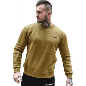 GymBeam mikina Basic Jumper military green