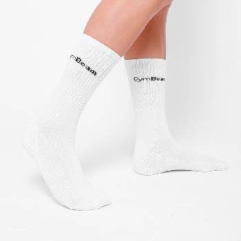GymBeam ponožky Socks 3Pack White