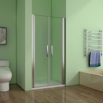 H K - Sprchové dveře SAFE D2 90 FROST dvoukřídlé 86-90 x 195 cm SAFED290FROST