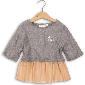 Halenka dívčí Minoti SHIMMER 3 šedá