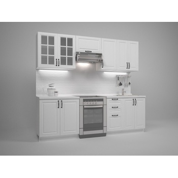 Halmar Kuchyňská linka Michaella 240cm Bílý