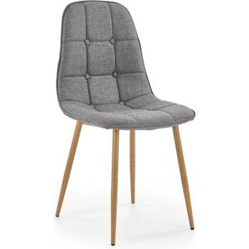 Halmar Zina šedá / přírodní dřevo