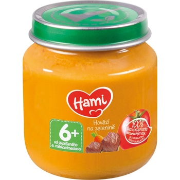 Hami Hovězí na zelenině 125 g