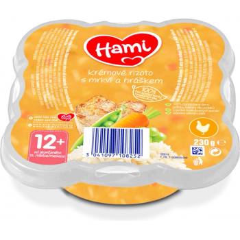 Hami Krémové rizoto s mrkví a hráškem 230 g