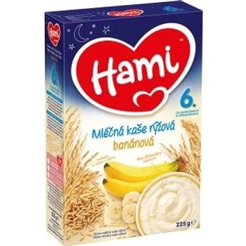 Hami Mléčná kaše rýžová banánová na dobrou noc 225 g