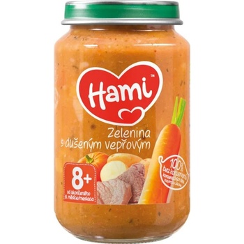 Hami Zelenina s dušeným vepřovým 200 g