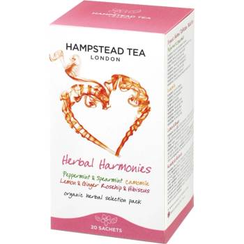 Hampstead Bio selekce bylinných a ovocných čajů 20 ks
