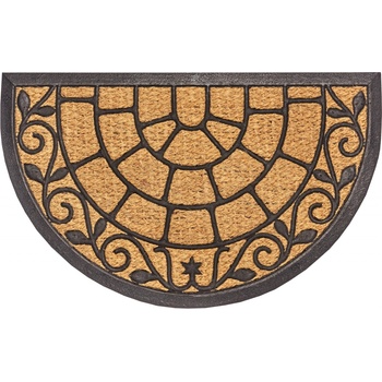 Hanse Home Collection Mix Mats Cocos 105559 hnědá půlkruh 45x75 cm