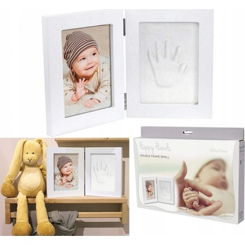 Happy Hands Double frame White Small