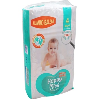 Happy Mimi Flexi Comfort 4 Maxi 74 ks