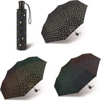 Happy rain deštník automatický barvu měnící černý