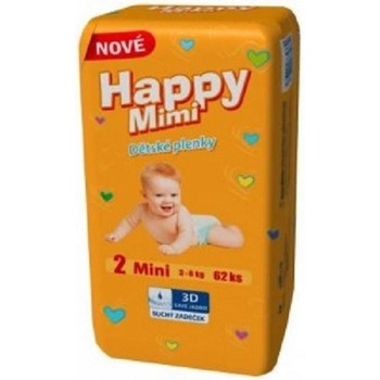 HappyMimi Act.Dry Mini 56 ks