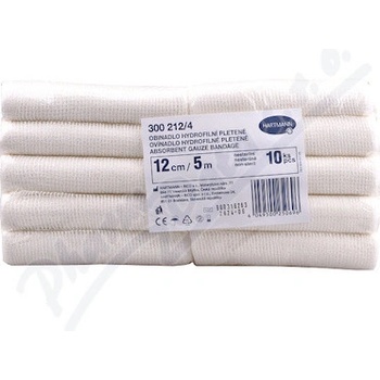 Hartmann hydrofilní obinadlo pletené nesterilní 12 cm x 5 m 10 ks