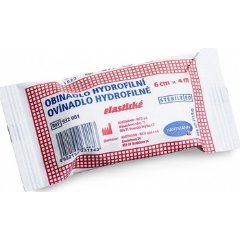 Hartmann Obinadlo hydrofilni sterilni elastické 8cm x 4 m