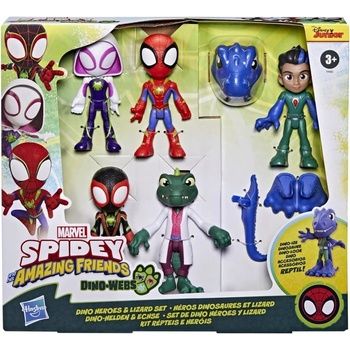 Hasbro Spider-Man Spidey and His Amazing Friends Kolekce dinosaurových figurek