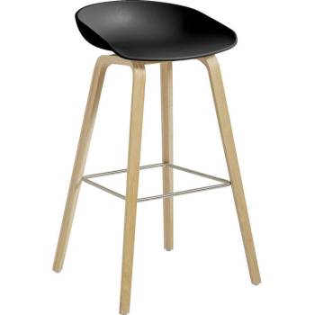 Hay AAS 32 High Lacquered Oak Veneer black