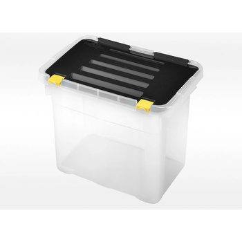 HEIDRUN Úložný box s víkem 36 l - plast