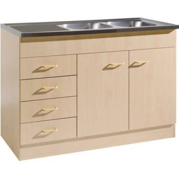 Held Möbel Keine 120 x 60 x 85 cm buk matný buk matný