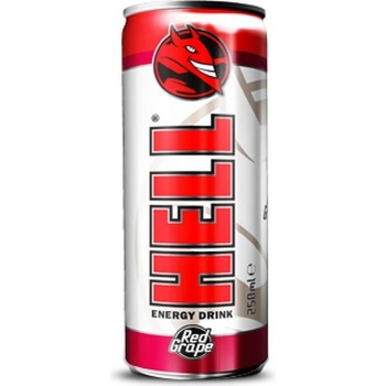 Hell energetický nápoj Strong Red Grape 250 ml