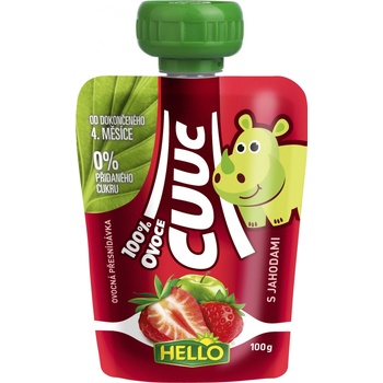 Hello kapsička Cuuk 100% s Jahodami 100 g