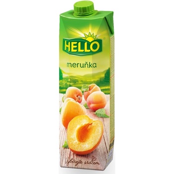 Hello meruňka 1 l