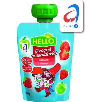 Hello ovocná kapsička s Jahodami 100 g