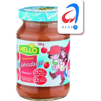 Hello ovocná přesnídávka s Jahodami 190 g