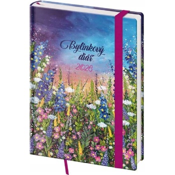 Helma B6 Týdenní 2026 Bylinkový Meadow