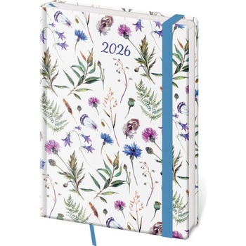 Helma Vario A5 Týdenní 2026 Wildflowers