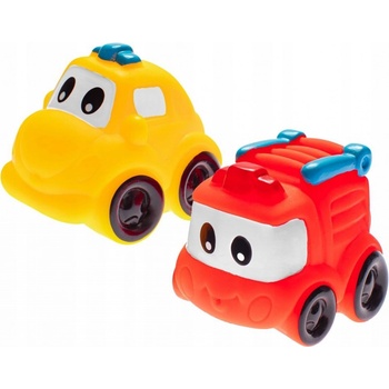 Hencz Toys Gumová autíčka do vany 2 ks